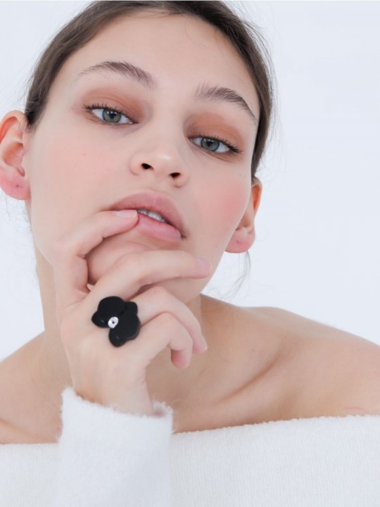 Кольцо Minimalism Орхидея