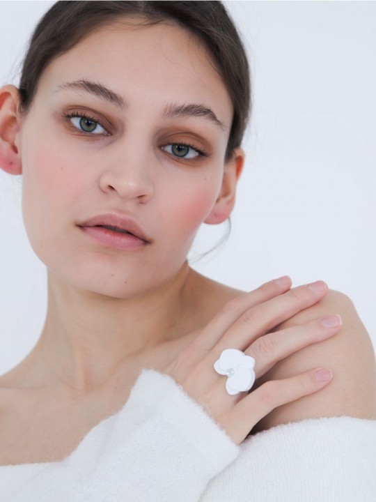 Кольцо Minimalism Орхидея