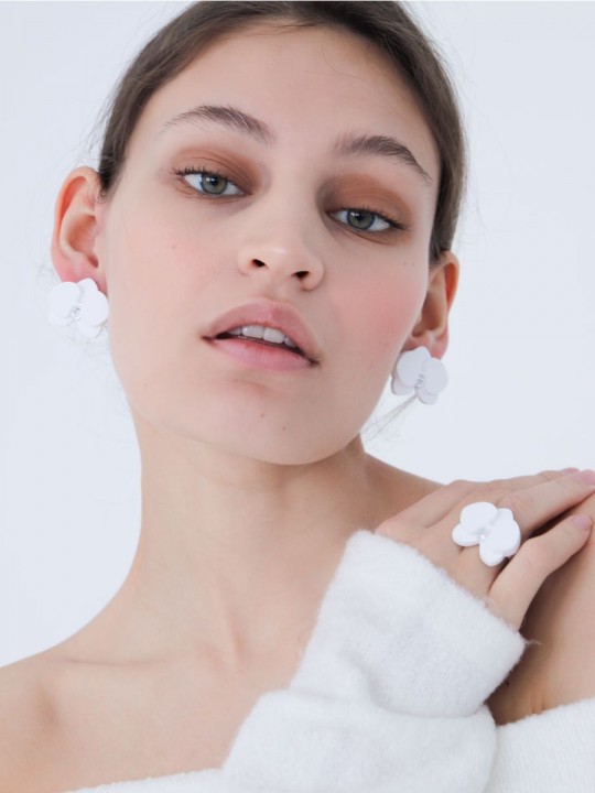 Кольцо Minimalism Орхидея-4