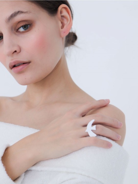 Кольцо Minimalism Птичка-2