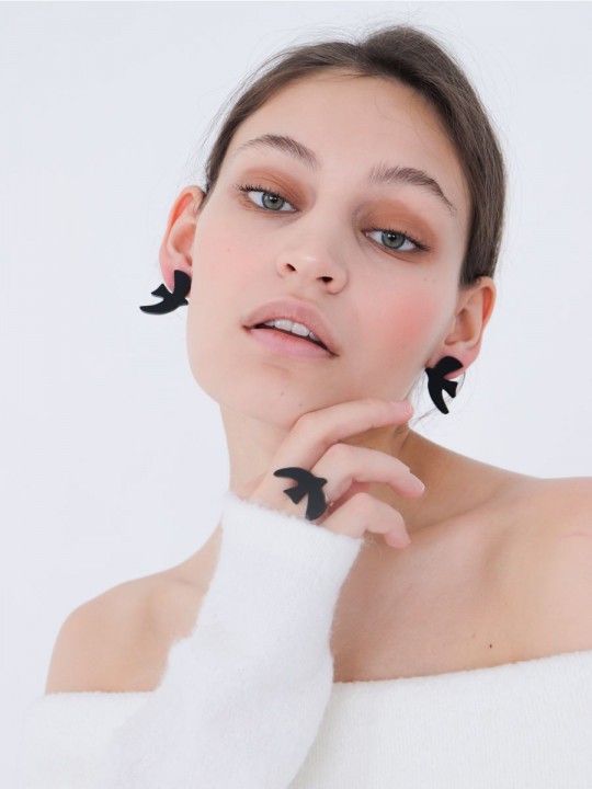 Кольцо Minimalism Птичка-1