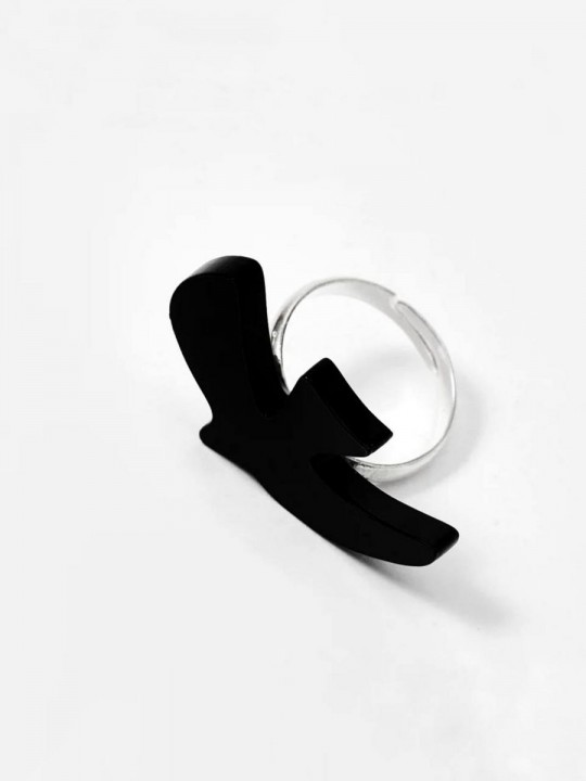 Кольцо Minimalism Птичка-3