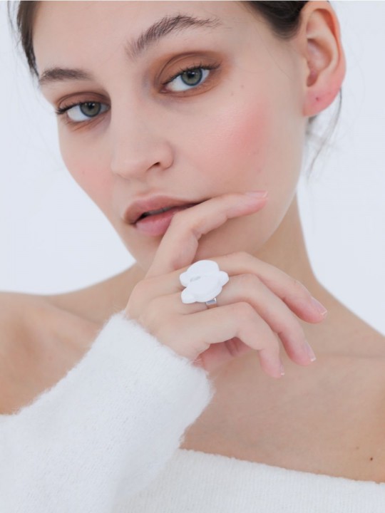 Кольцо Minimalism Орхидея-6