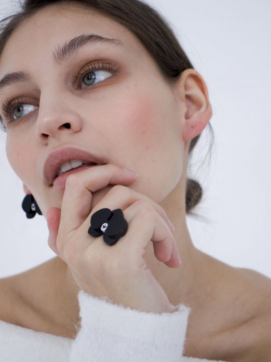 Кольцо Minimalism Орхидея-2