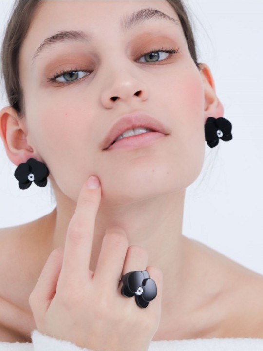 Кольцо Minimalism Орхидея-1