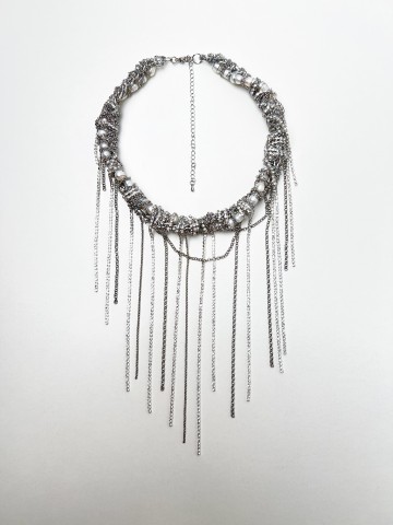 Колье Классика серебро