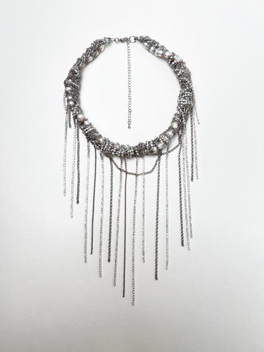 Колье Классика серебро