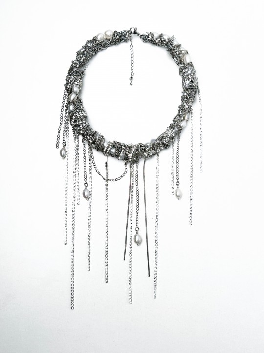 Колье Капли жемчуг-2