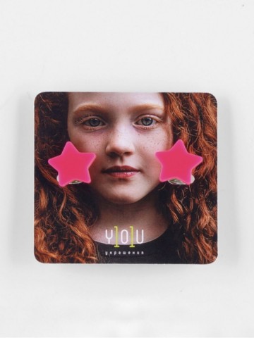 Клипсы детские Звездочки