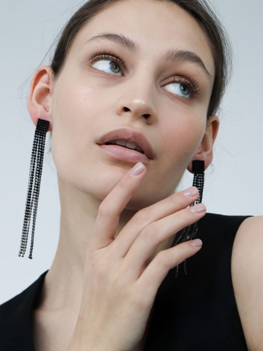 Серьги Crystal Slim