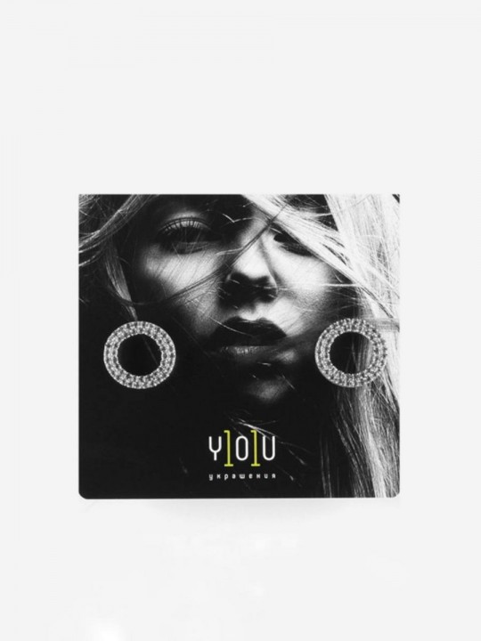 Серьги Crystal Rings-3