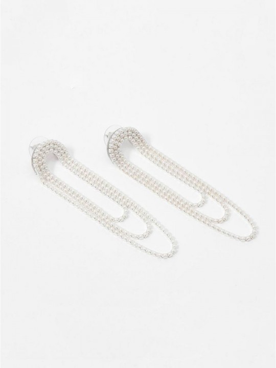 Серьги Crystal Tassels