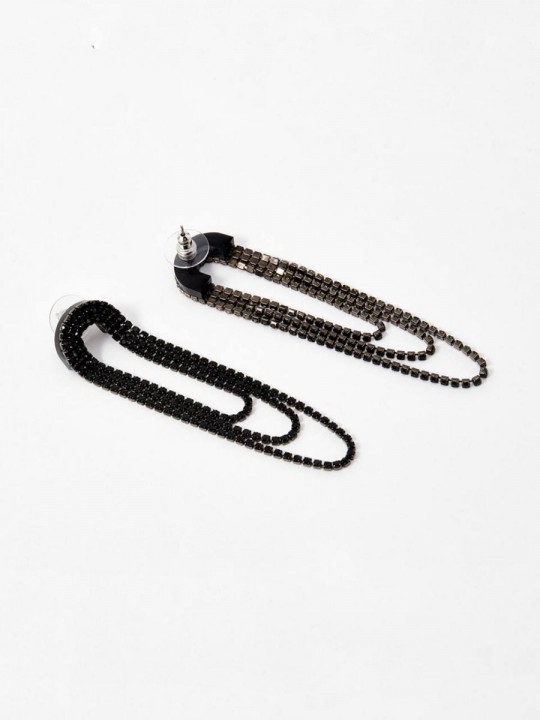 Серьги Crystal Tassels-2