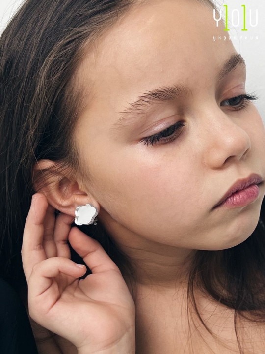 Клипсы детские Облачка mini