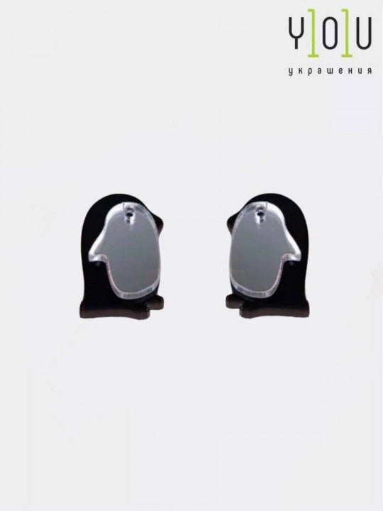 Клипсы детские Пингвины