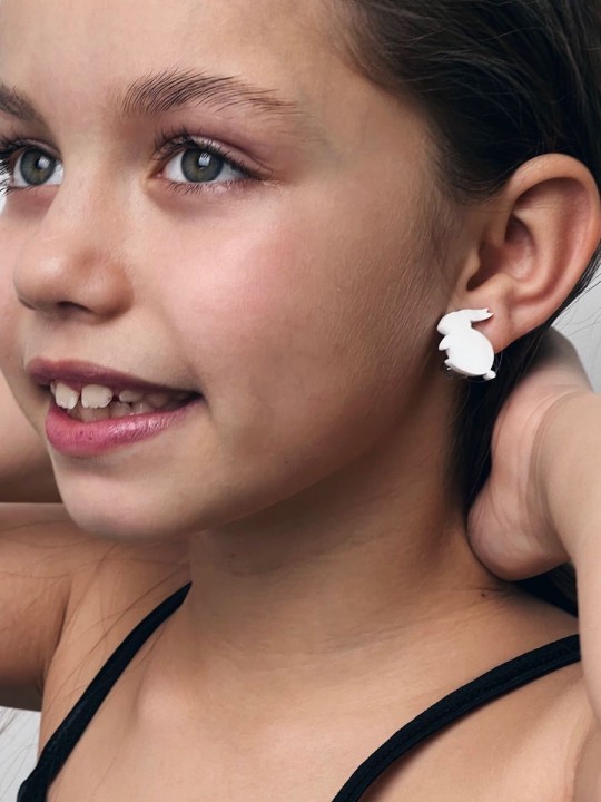 Клипсы детские Зайчики