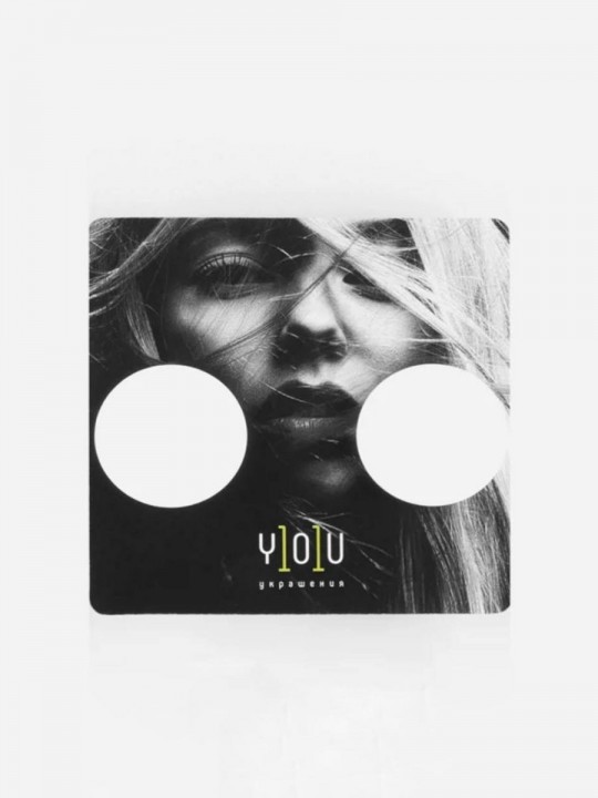 Клипсы Minimalism Circle 36-1