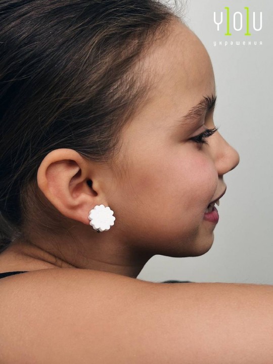 Клипсы детские Цветочки