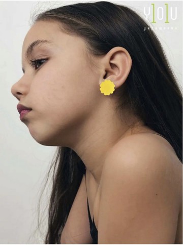 Клипсы детские Цветочки