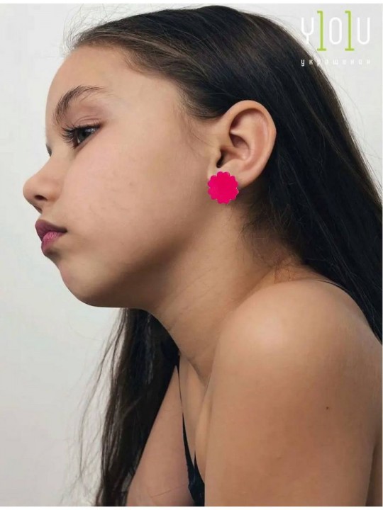 Клипсы детские Цветочки-1