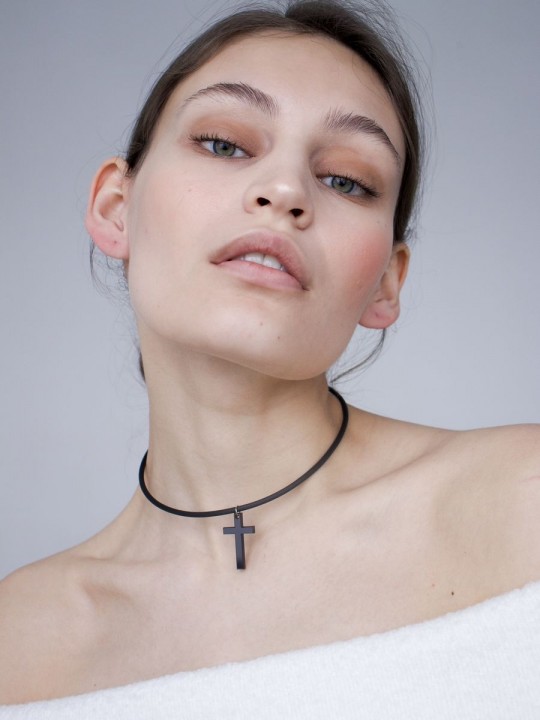 Подвеска Crystal Крестик mini