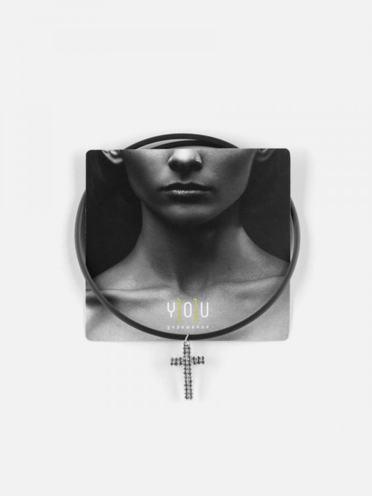 Подвеска Crystal Крестик mini-1