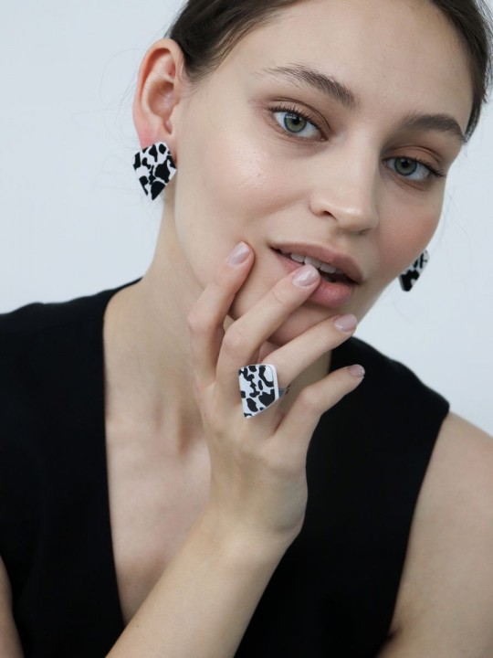 Кольцо Print Blossom-3