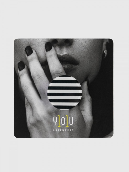 Кольцо Print More line4-3