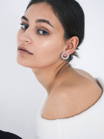 Серьги Crystal Rings