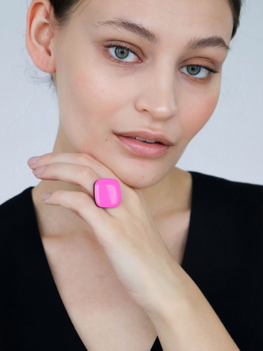 Кольцо Wood lozenge