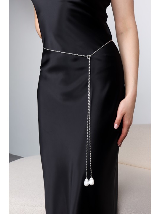 Колье верёвка с барочным жемчугом-2