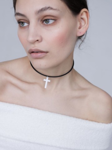 Подвеска Minimalism Крестик mini