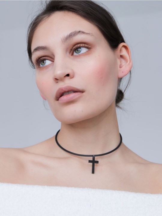Подвеска Minimalism Крестик mini-1