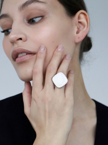 Кольцо Wood lozenge