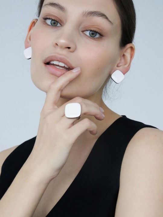 Кольцо Wood lozenge-1