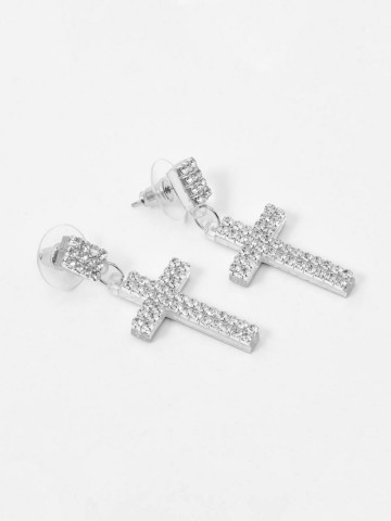 Серьги Crystal Крестики Серьги Crystal Крестики