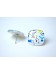 Серьги Print lozenges mini