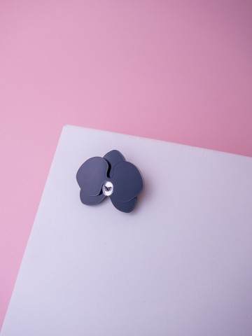 Брошь Minimalism Орхидея mini