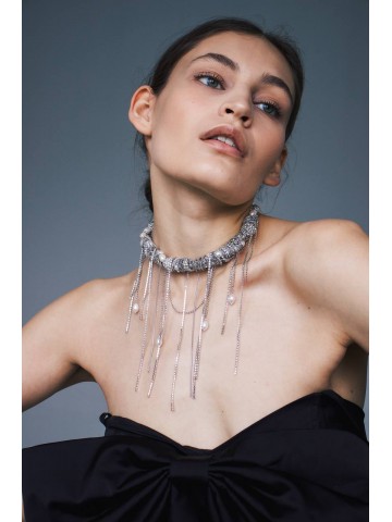 Колье Капли жемчуг