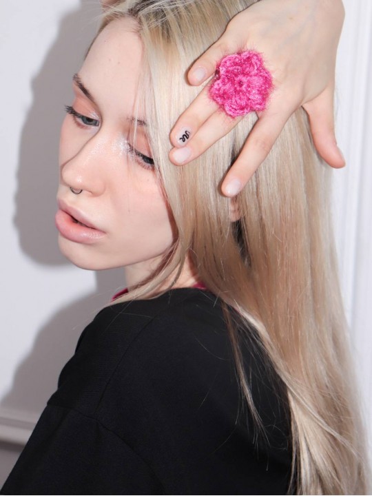 Кольцо RBH&11YOU розовый S-2