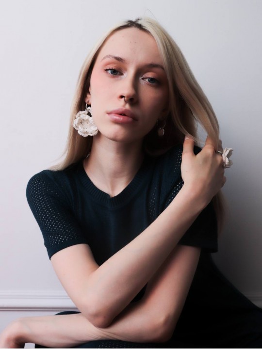 Серьги RBH&11YOU белый M-1