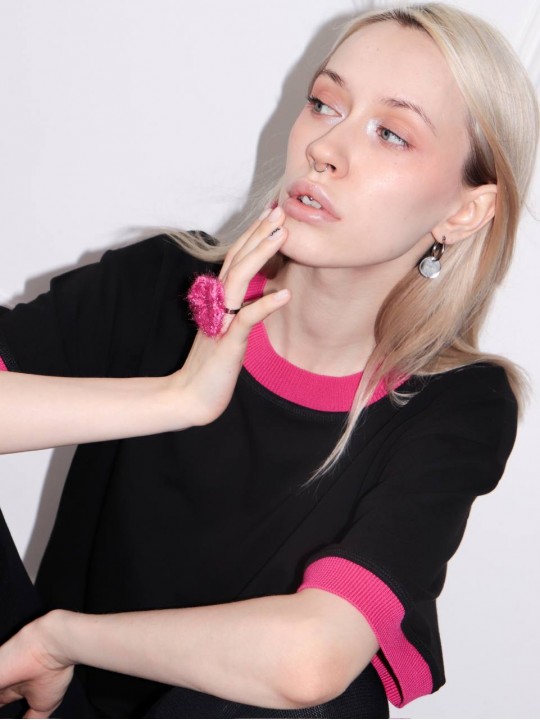 Серьги RBH&11YOU розовый S-1