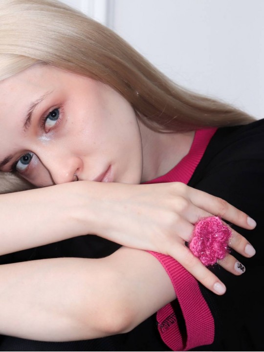 Кольцо RBH&11YOU розовый S-3