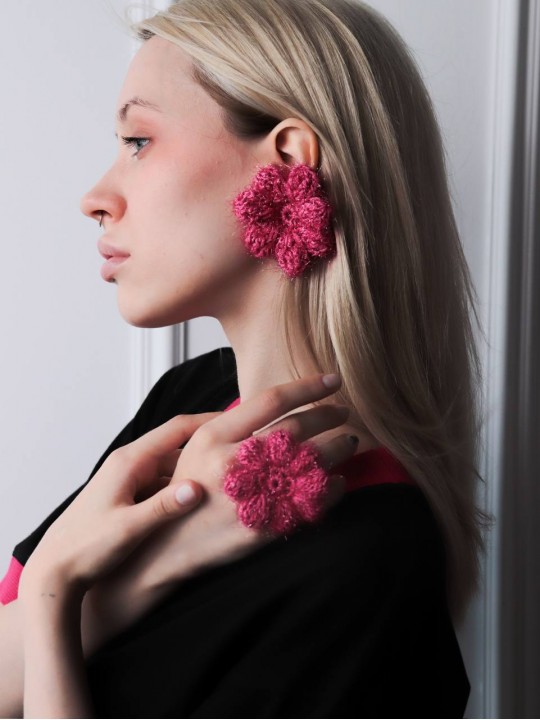 Кольцо RBH&11YOU розовый M-1