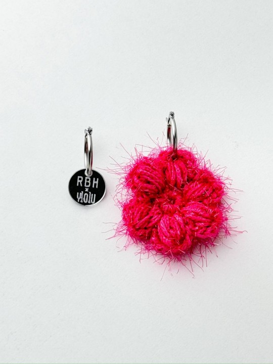 Серьги RBH&11YOU розовый S-2