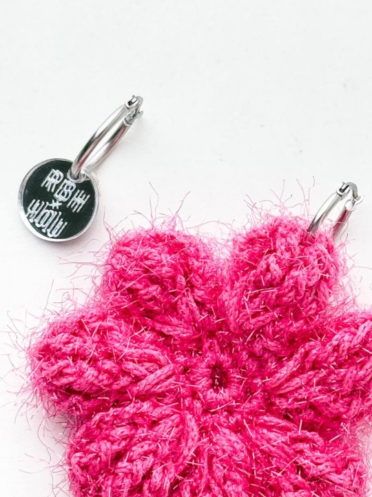 Серьги RBH&11YOU розовый M