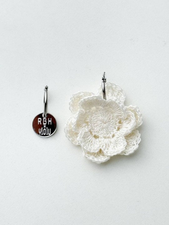 Серьги RBH&11YOU белый M-2