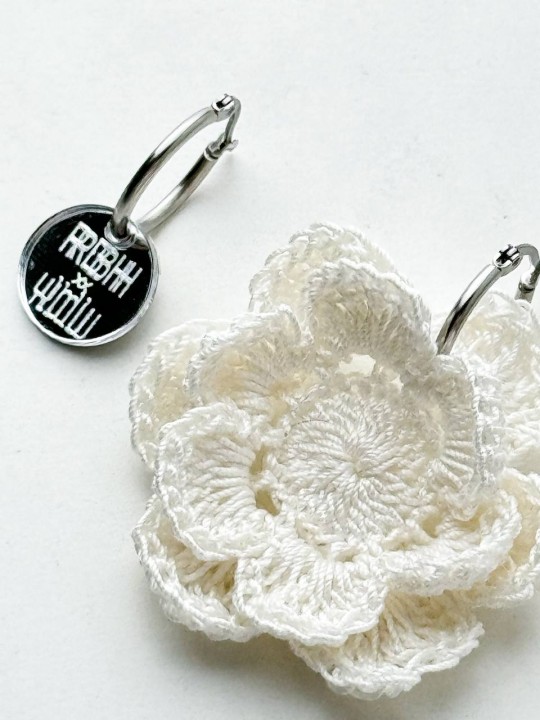 Серьги RBH&11YOU белый M