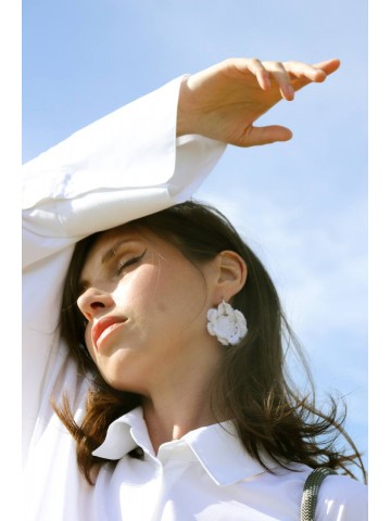 Серьги RBH&11YOU белый S