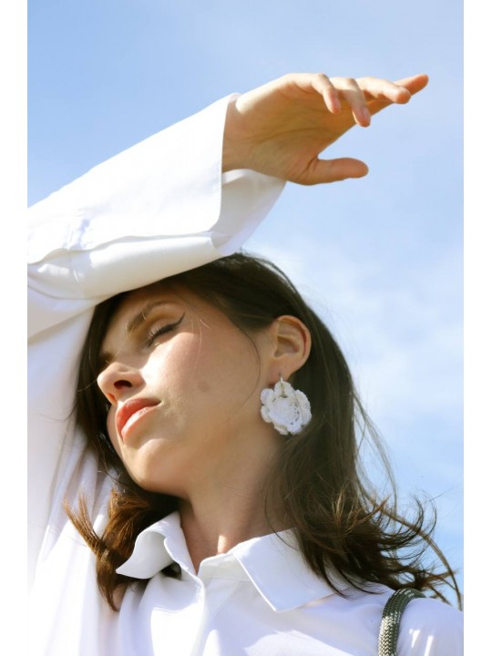 Серьги RBH&11YOU белый S